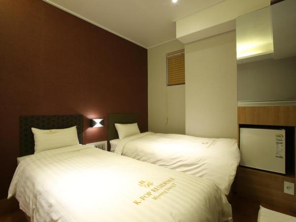 K-POP Residence Myeongdong 1 : photo 1 de la chambre chambre lits jumeaux supérieure
