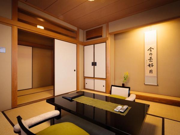 Kyoto Ryokan Kinoe : photo 3 de la chambre chambre de style japonais avec 8 tatamis et salle de bains privative