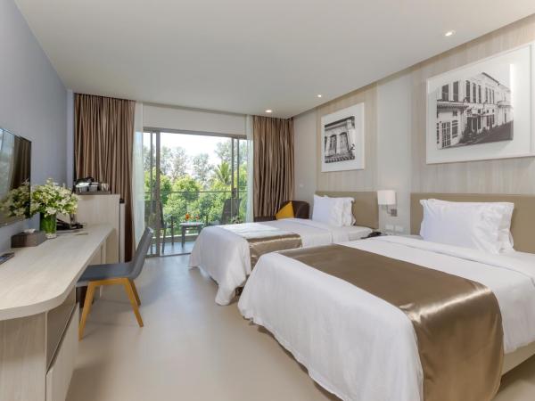 X10 Khaolak Resort : photo 5 de la chambre chambre double ou lits jumeaux de luxe - aile plage
