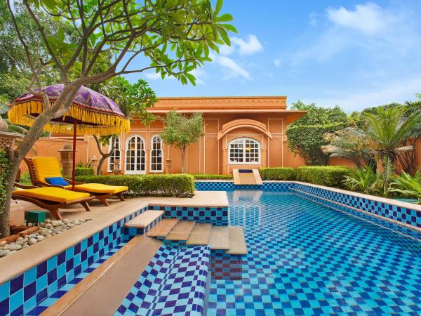 The Oberoi Rajvilas Jaipur : photo 1 de la chambre villa de luxe avec piscine privée et transfert aéroport aller-retour