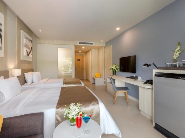 X10 Khaolak Resort : photo 9 de la chambre chambre double ou lits jumeaux de luxe - vue sur piscine - aile plage