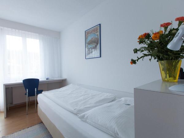 Hotel Alpha : photo 2 de la chambre chambre simple avec salle de bains commune