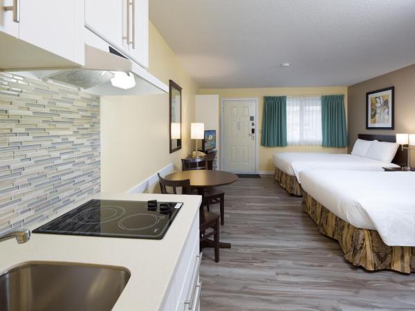 Siesta Suites : photo 10 de la chambre grande chambre avec 2 lits queen-size et kitchenette