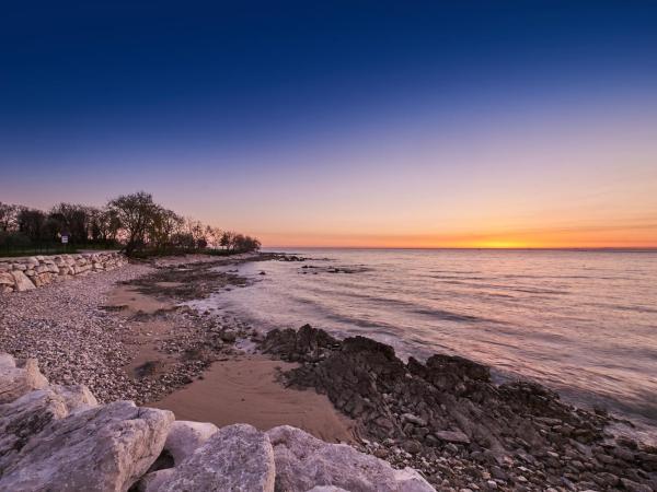 Mobile Homes Sunset Beach : photo 5 de la chambre mobile home 2 chambres avec vue sur la mer