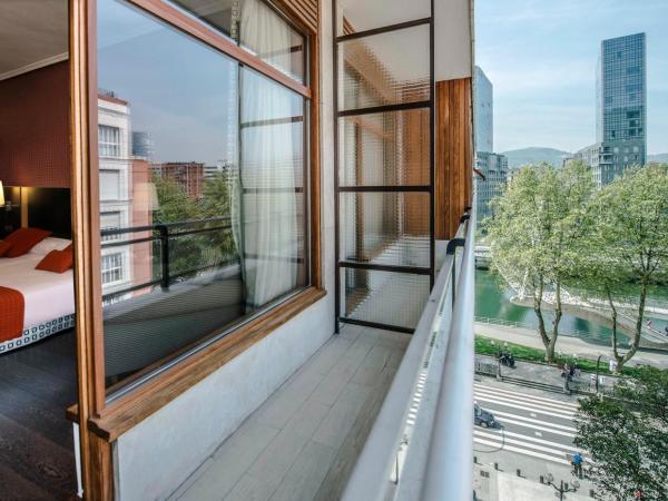 Hotel Conde Duque Bilbao : photo 2 de la chambre chambre lits jumeaux - vue sur rue