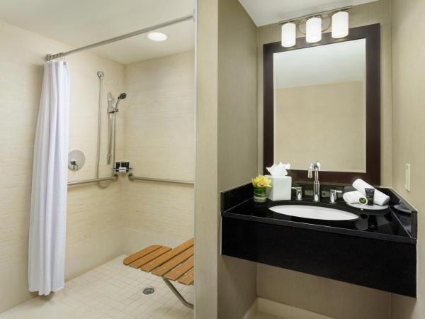 Hyatt Centric Arlington : photo 3 de la chambre chambre avec 2 lits queen-size et douche accessible aux personnes à mobilité réduite