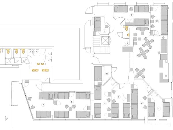 Hostel City Center Gdynia : photo 4 de la chambre lit superposé dans dortoir mixte