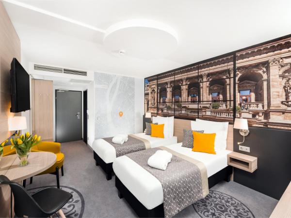 Mercure Budapest City Center : photo 1 de la chambre chambre lits jumeaux privilège