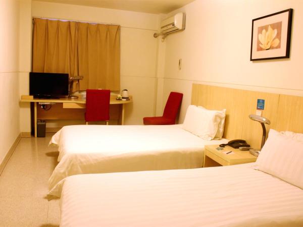 Jinjiang Inn Guangzhou Haizhu Jiangtai Road Subway Station : photo 3 de la chambre chambre lits jumeaux standard a