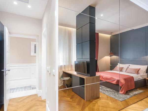 Zadera Accommodation : photo 10 de la chambre chambre double de luxe avec canapé-lit