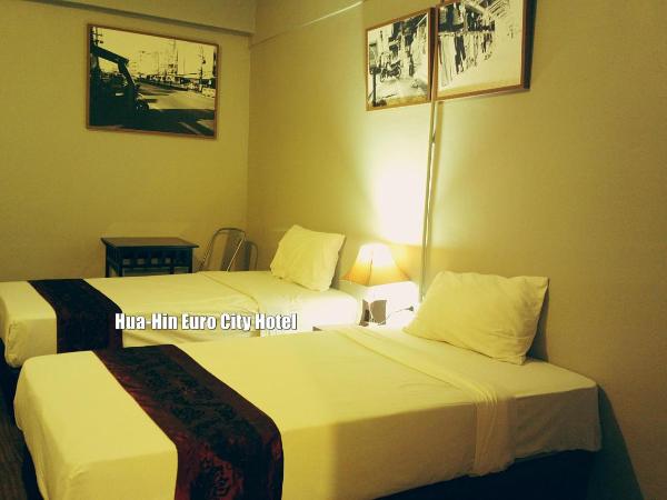 Hua Hin Euro City Hotel : photo 2 de la chambre studio lit king-size deluxe