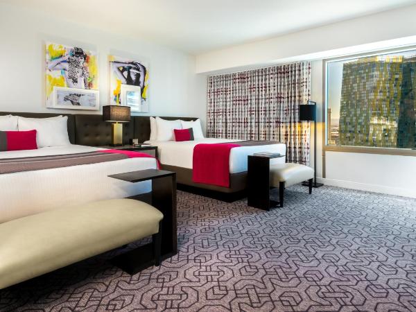 Planet Hollywood Resort & Casino : photo 1 de la chambre hébergement très moderne avec 2 lits queen-size - fumeurs