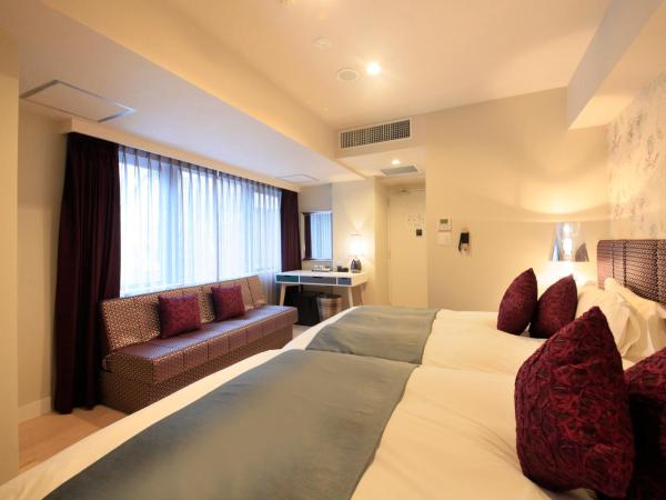 Centurion Hotel Grand Akasakamitsuke Station : photo 3 de la chambre chambre lits jumeaux moyenne - non-fumeurs - annexe