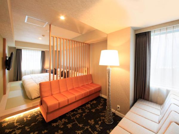 Centurion Hotel Grand Akasakamitsuke Station : photo 3 de la chambre chambre lits jumeaux healing - annexe non-fumeurs