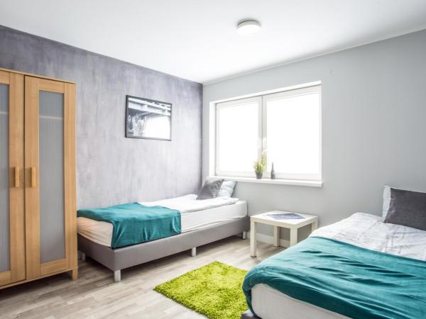 Tetris Sopot : photo 4 de la chambre chambre lits jumeaux avec salle de bains privative