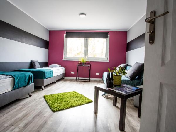 Tetris Sopot : photo 7 de la chambre chambre quadruple avec salle de bains privative