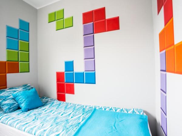 Tetris Sopot : photo 6 de la chambre chambre lits jumeaux avec salle de bains commune