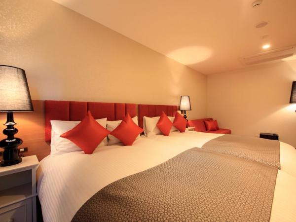 Centurion Hotel Ueno : photo 1 de la chambre chambre lits jumeaux standard avec lit d’appoint - non-fumeurs - annexe