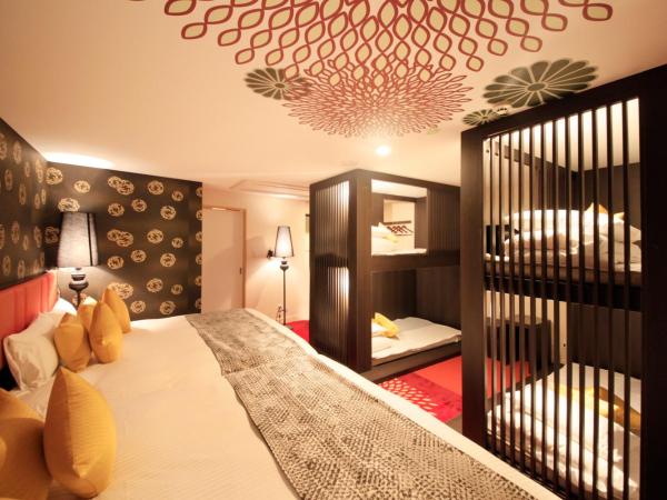Centurion Hotel Ueno : photo 1 de la chambre chambre familiale de style japonais avec baignoire en plein air - annexe