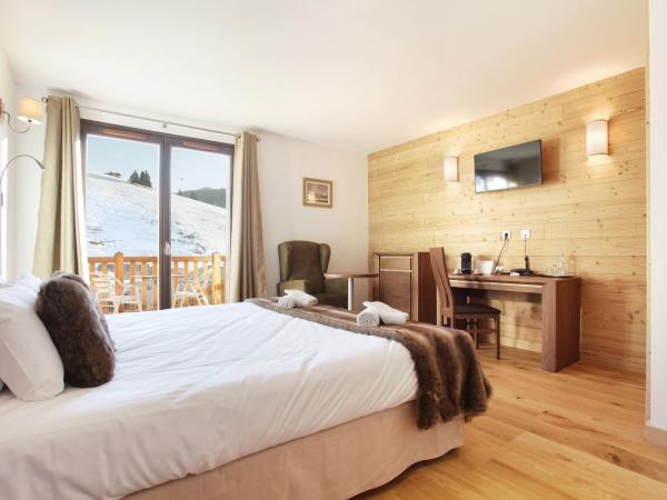 Hôtel Prestige Odalys Le Chamois : photo 3 de la chambre chambre double avec 1 accès au spa