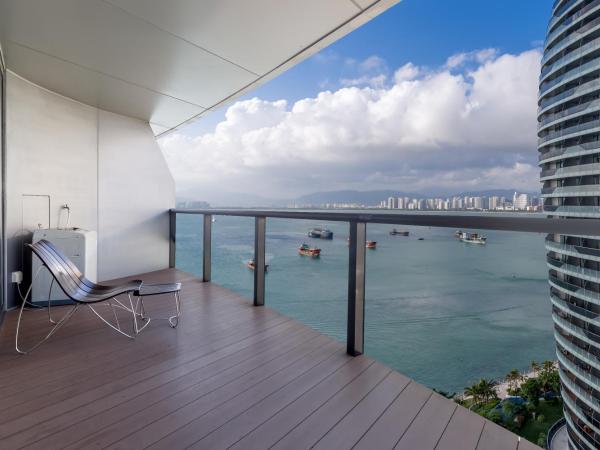 Sanya Phoenix Island Yuejia flat : photo 5 de la chambre studio - vue sur mer