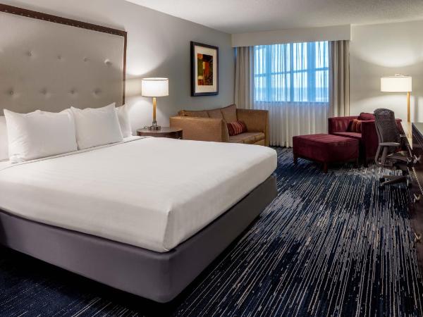 Hyatt Regency Houston Intercontinental Airport : photo 2 de la chambre chambre lit king-size avec baignoire accessible aux personnes à mobilité réduite