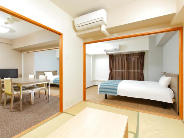 HOTEL MYSTAYS Otemae : photo 1 de la chambre family room with tatami area (5 adults) - non-smoking - house keeping is optional with additional cost