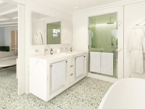 Four Seasons Hotel at The Surf Club : photo 6 de la chambre bungalow lit king-size avec vue sur l'océan