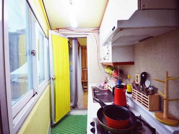 Han River Residence & Guesthouse : photo 8 de la chambre studio familial (4 adultes)