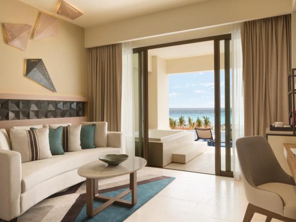 Hyatt Ziva Cancun : photo 5 de la chambre turquoize sky swim up ocean front master double (adults only)