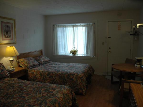 Blue Moon Motel : photo 9 de la chambre chambre avec 2 lits queen-size et kitchenette