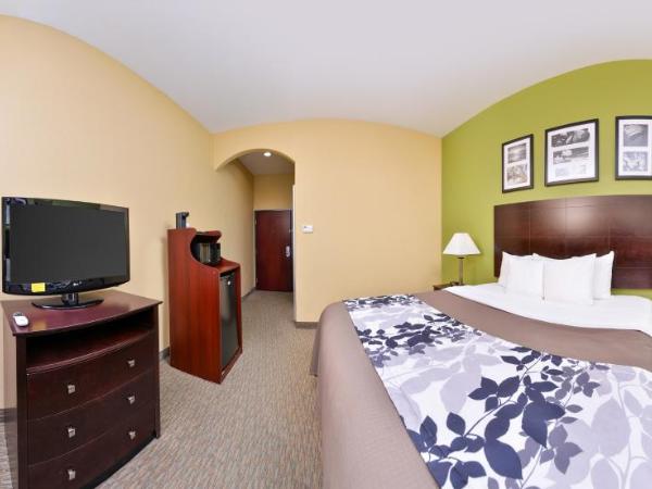 Sleep Inn and Suites Downtown Houston : photo 2 de la chambre chambre lit king-size