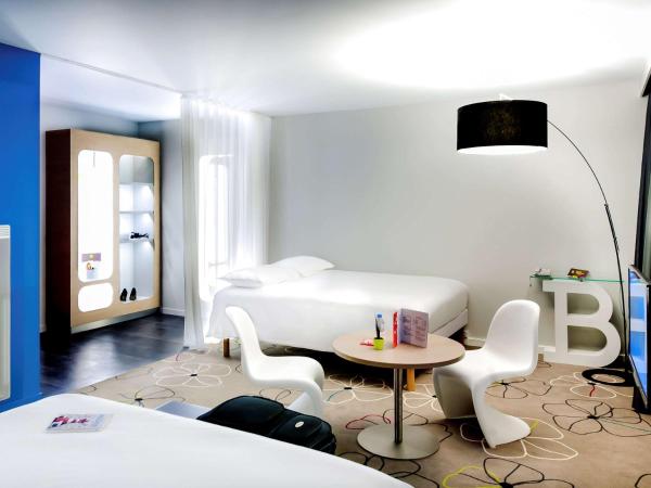 ibis Styles Brest Centre Port : photo 2 de la chambre chambre familiale avec 2 lits doubles