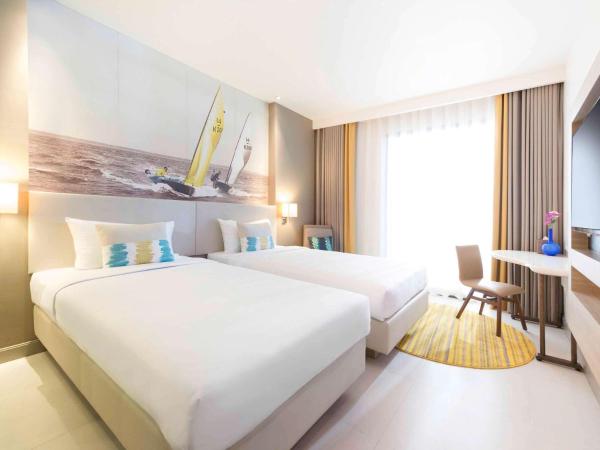 Mercure Pattaya Ocean Resort : photo 5 de la chambre chambre lits jumeaux de luxe avec vue sur l'océan 