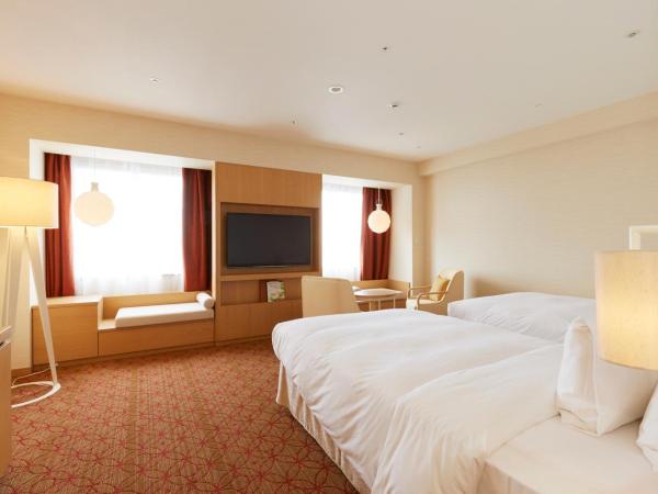 Keio Plaza Hotel Sapporo : photo 2 de la chambre chambre lits jumeaux de luxe confort - non-fumeurs