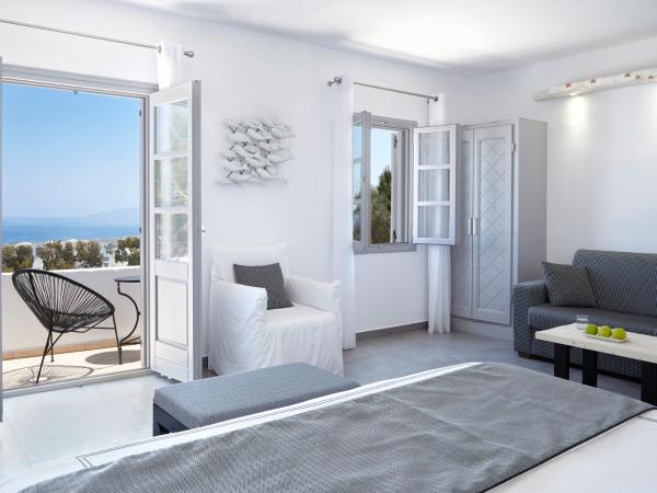 Kalisti Hotel & Suites : photo 8 de la chambre suite prestige avec balcon privé - vue sur mer - dernier Étage