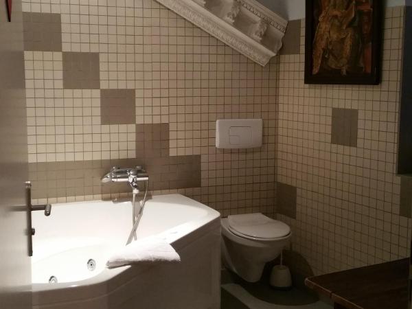 Chambres touristiques La Cour Des Hôtes : photo 6 de la chambre chambre double avec baignoire spa