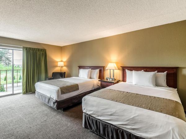 Rodeway Inn & Suites Portland - Jantzen Beach : photo 10 de la chambre chambre 2 lits queen-size - non-fumeurs