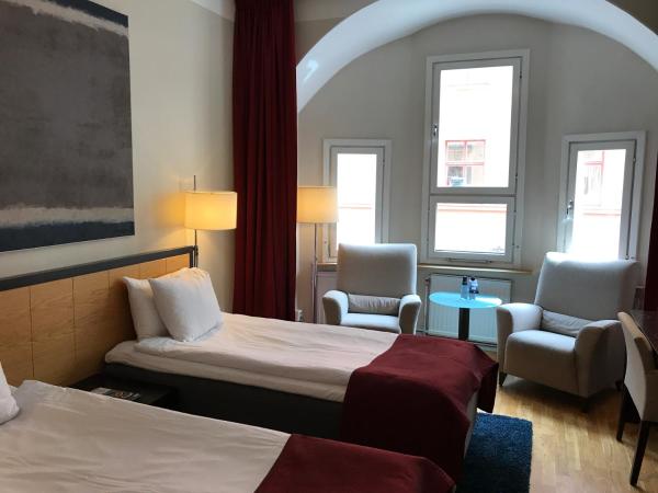 ProfilHotels Riddargatan : photo 2 de la chambre chambre lits jumeaux standard