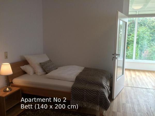 Villa Marie Mannheim : photo 4 de la chambre appartement avec terrasse - rez-de-chaussée (2)