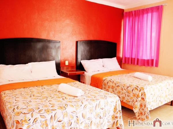 Hotel Hacienda Cortes : photo 3 de la chambre chambre lits jumeaux