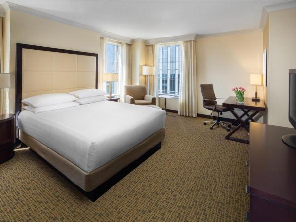 Grand Hyatt Atlanta in Buckhead : photo 6 de la chambre chambre lit king-size pour personnes à mobilité réduite avec douche accessible aux personnes à mobilité réduite