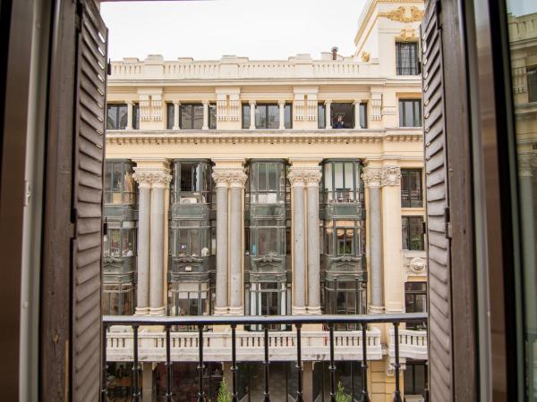 Petit Palace Puerta del Sol : photo 1 de la chambre chambre double – vue sur ville