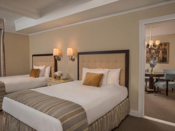 Warwick New York : photo 3 de la chambre suite 1 chambre premier avec 2 lits doubles - vue sur ville