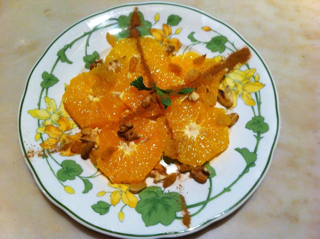 Nourriture dans le riad ou à proximité