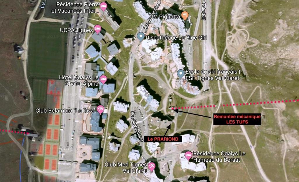 Quartier de l'appartement ou autre quartier proche