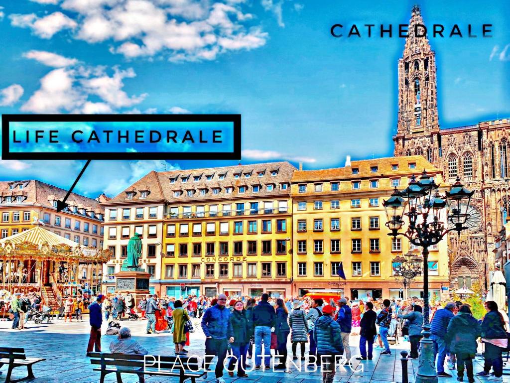 LIFE CATHEDRALE City-Center Place Gutenberg 3