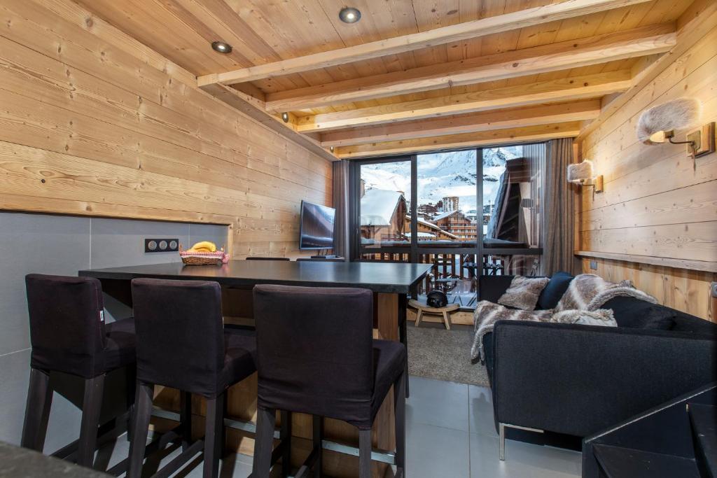 Photo de la galerie de l'établissement Val Thorens-Cosy Duplex avec vue Silveralp, à Val Thorens
