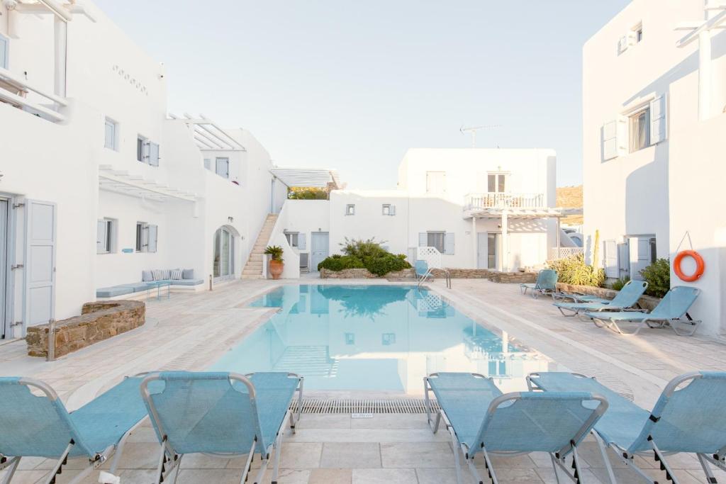 Ivi Mykonean Suites Mimoza Ornos Beach
