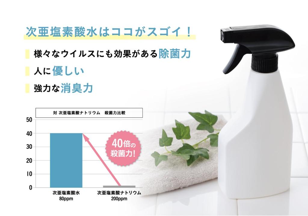 une bouteille de shampoing désinfectant et une bouteille de vaporisateur de désinfectant dans l'établissement ホテル リトルチャペルクリスマス 梅田, à Osaka